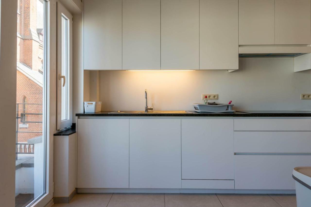 Modern Apartment With Free Parking Ostend Luaran gambar